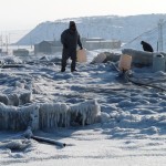 [:en]Frozen Leach Pad[:ru]Замерзшая площадка кучного выщелачивания руды